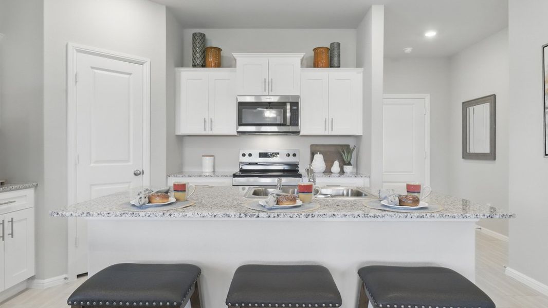 Representative furnished interior of a home built from the elgin by D.R. Horton in Townes Landing, Fort Worth (Image 5). Representative furnished interior of a home built from the elgin by D.R. Horton in Townes Landing, Fort Worth (Image 5).