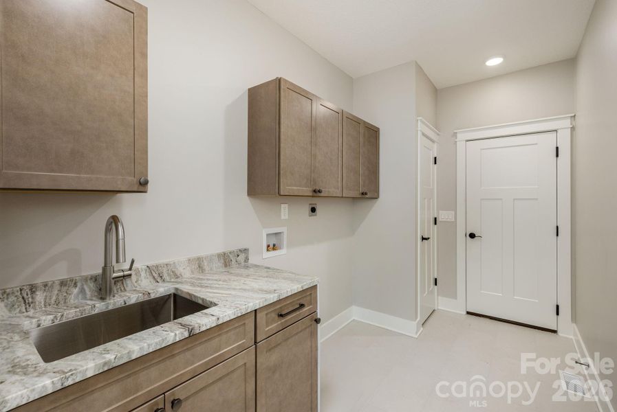 Furnished interior view inside a new home in , Flat Rock (Image 16).