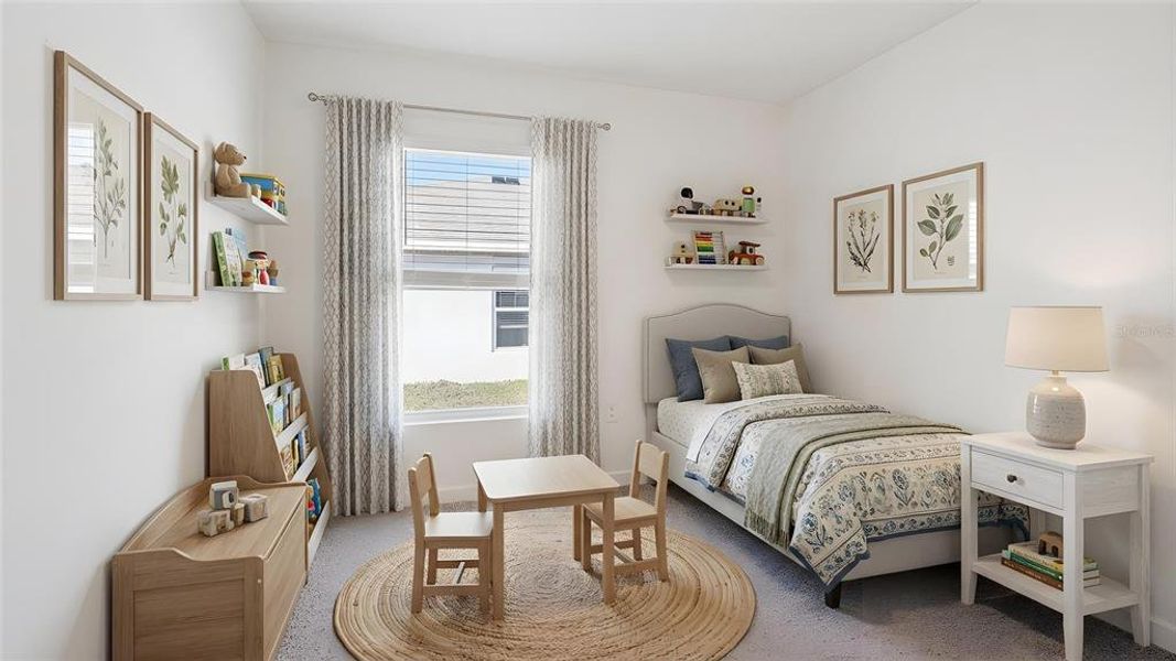 Furnished interior view inside a new home in Sunset Hills, Summerfield (Image 12).