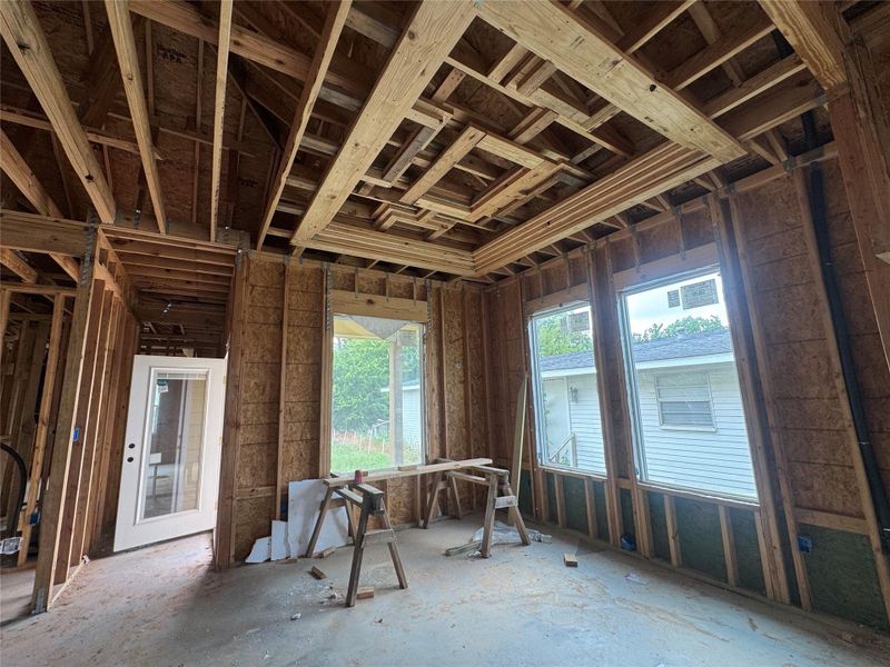 In-progress construction of a new home in , Clute, TX (Image 6). In-progress construction of a new home in , Clute, TX (Image 6).