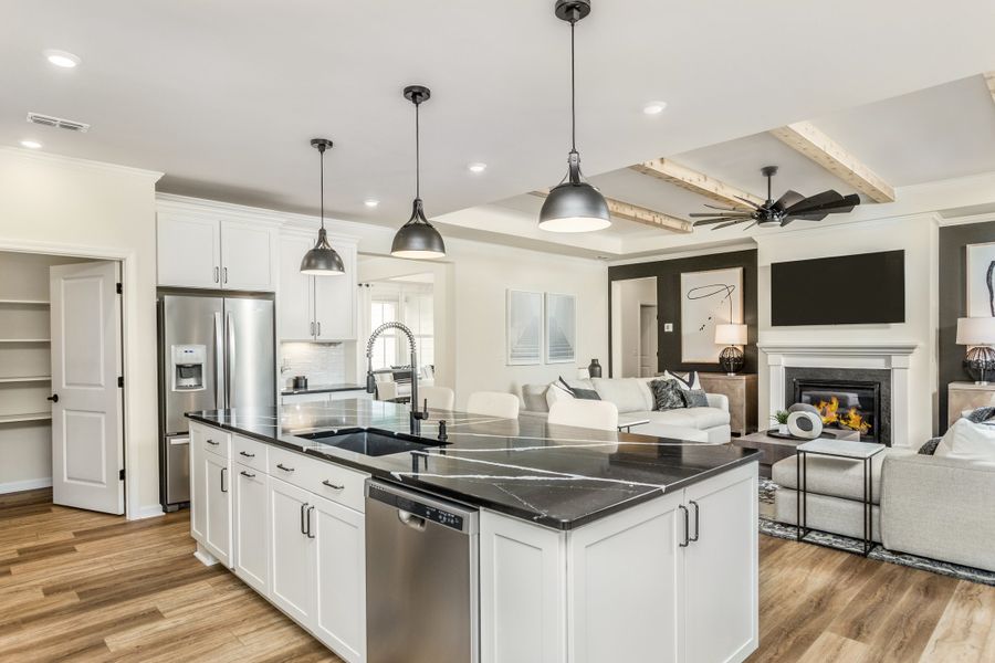 Representative furnished interior of a home built from the Stellar by Del Webb in Del Webb at Chatham Park, Pittsboro (Image 14).
