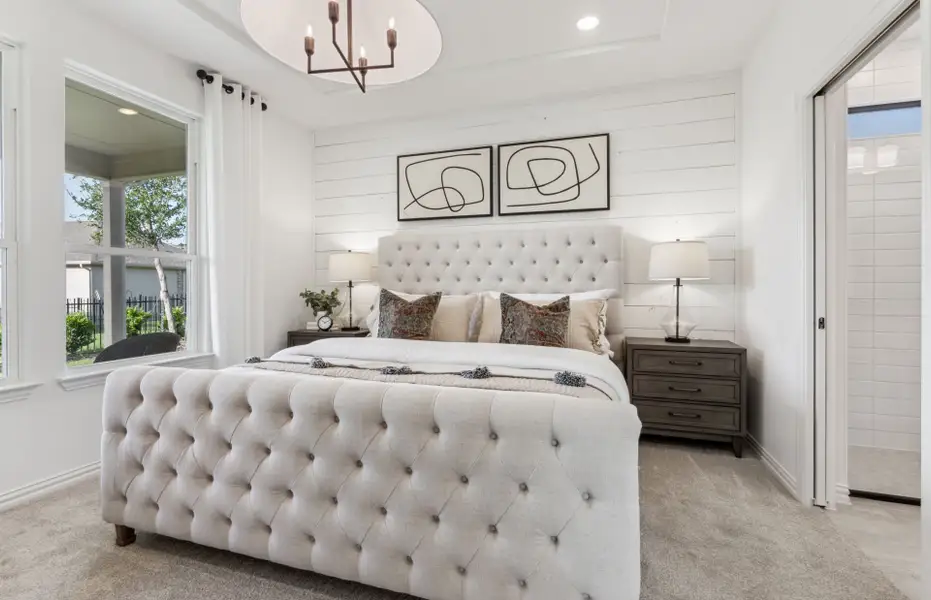 Furnished interior view inside a new home in Del Webb at Trinity Falls, McKinney (Image 2).