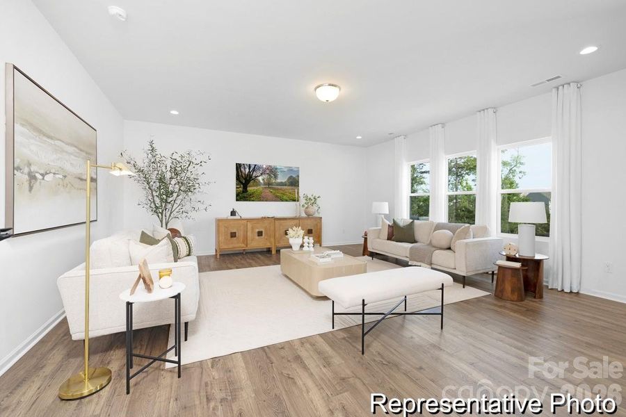 Furnished interior view inside a new home in Autumn Ridge, High Shoals (Image 12).