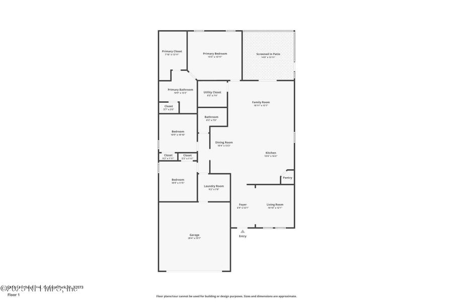2D floor plan layout of this home in Wilford Preserve, Orange Park, FL (Image 5). 2D floor plan layout of this home in Wilford Preserve, Orange Park, FL (Image 5).