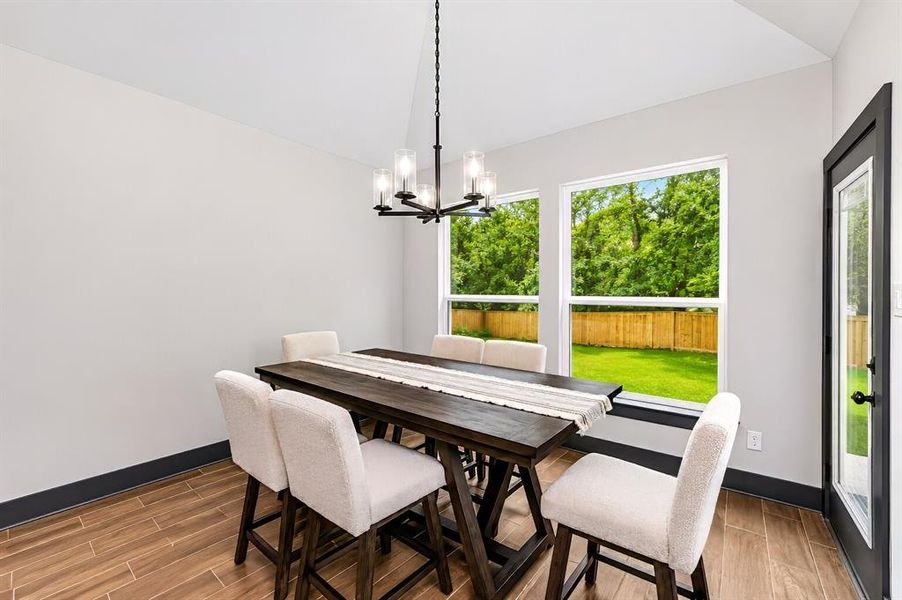 Furnished interior view inside a new home in , Little Elm (Image 15).