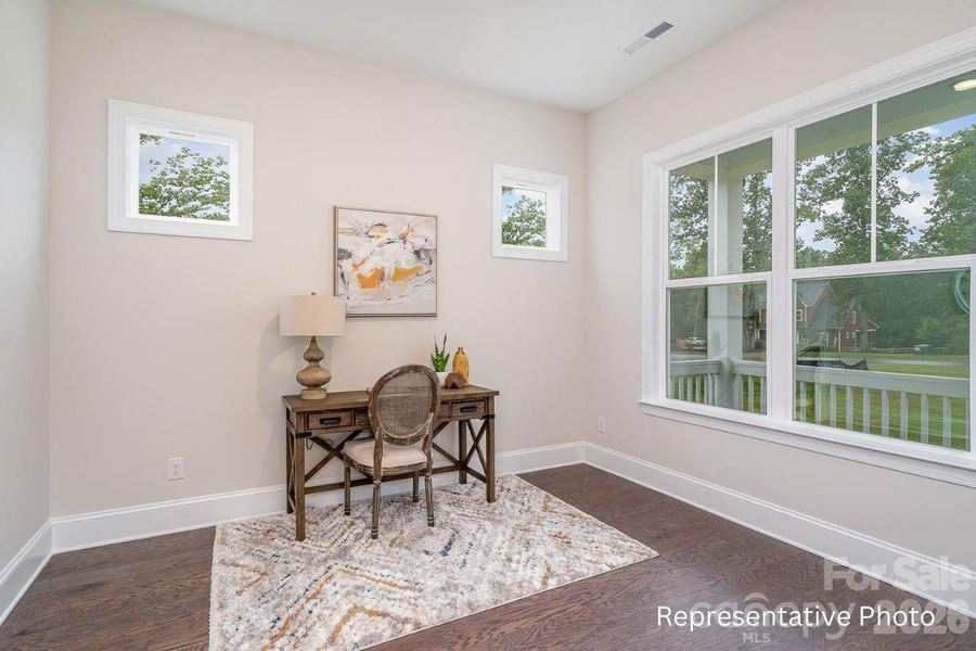 Furnished interior view inside a new home in , Cornelius (Image 24).