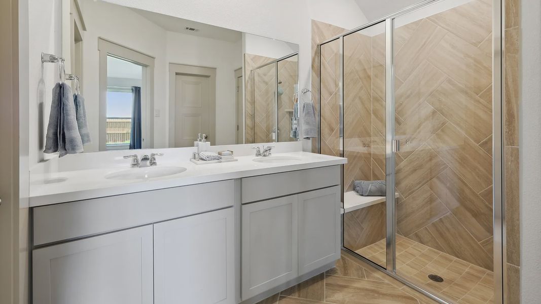 Furnished interior view inside a new home in Walden Pond, Forney (Image 8).