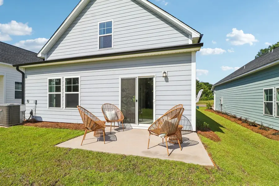Exterior details and patio area of a home in Bickley Station, Irmo (Image 2). Exterior details and patio area of a home in Bickley Station, Irmo (Image 2).