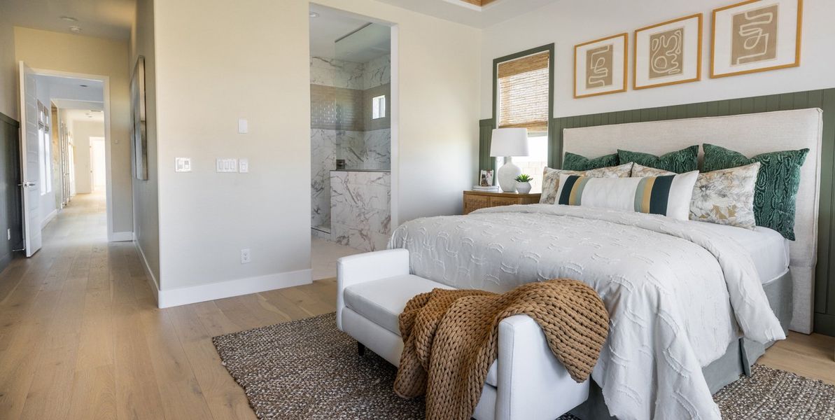 Furnished interior view inside a new home in Overlook at The Dells, Prescott (Image 14).