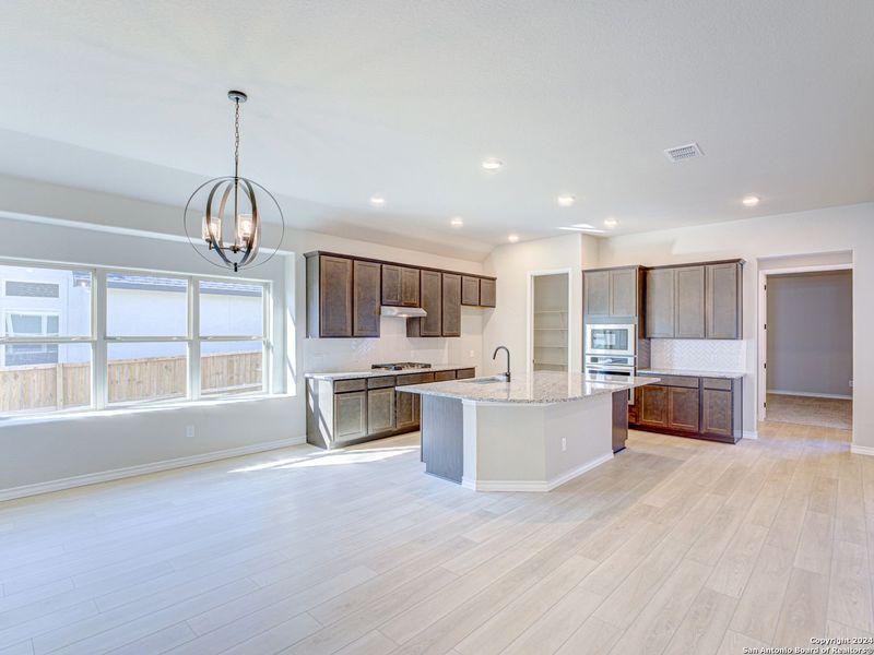 Spacious, unfurnished interior of a new home in Potranco Oaks, Castroville (Image 8). Spacious, unfurnished interior of a new home in Potranco Oaks, Castroville (Image 8).