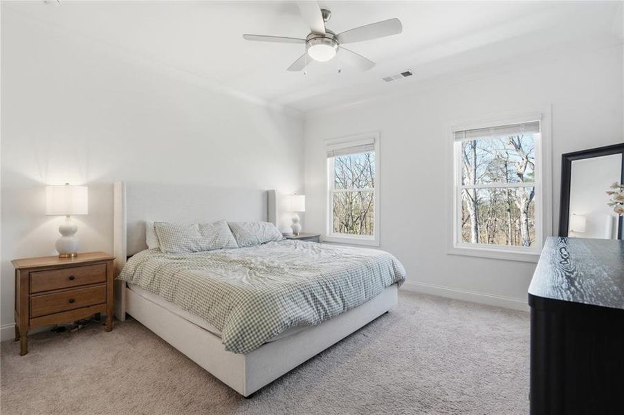 Furnished interior view inside a new home in , Cumming (Image 16).