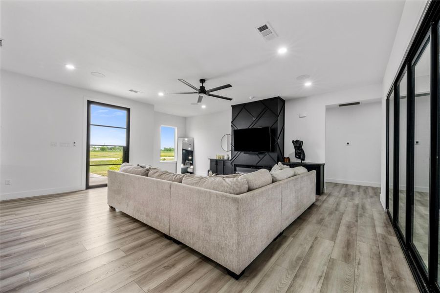 Furnished interior view inside a new home in , Sealy (Image 34).