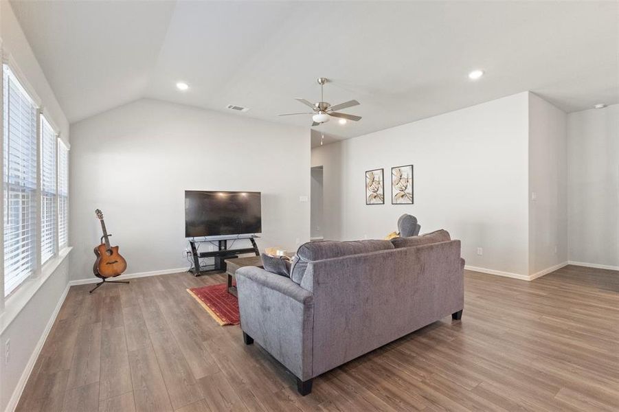 Furnished interior view inside a new home in Light Farms - Sweetwater, Celina (Image 13).