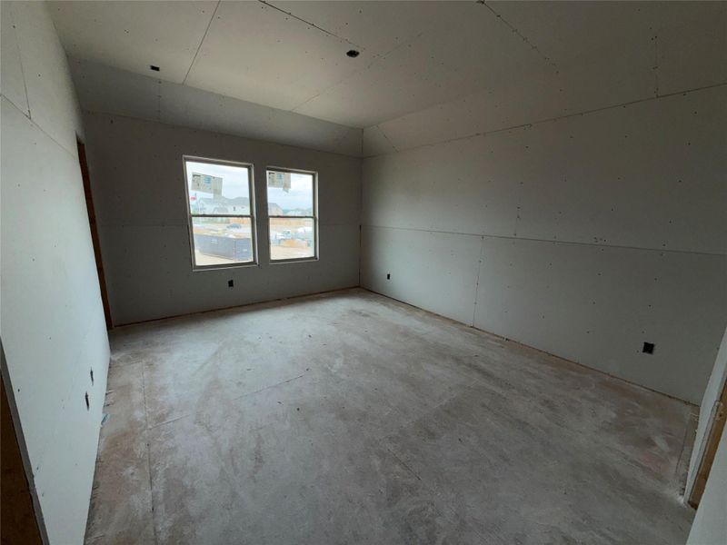 In-progress construction of a new home in Lariat, Liberty Hill, TX (Image 26).