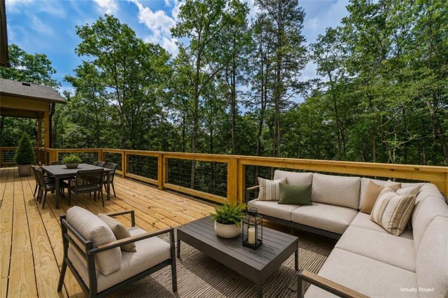 Exterior details and patio area of a home in , Ellijay (Image 28). Exterior details and patio area of a home in , Ellijay (Image 28).