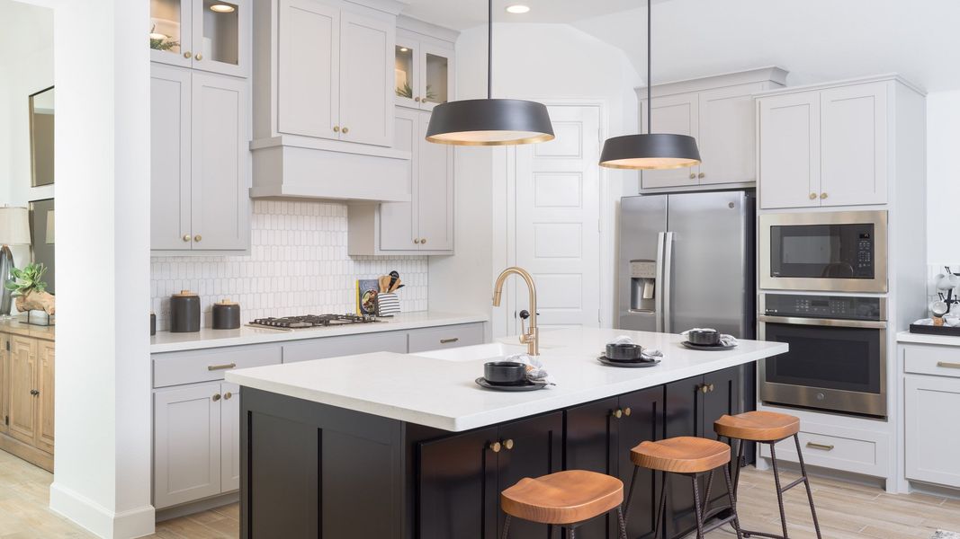 Furnished interior view inside a new home in Devonshire, Forney (Image 9).