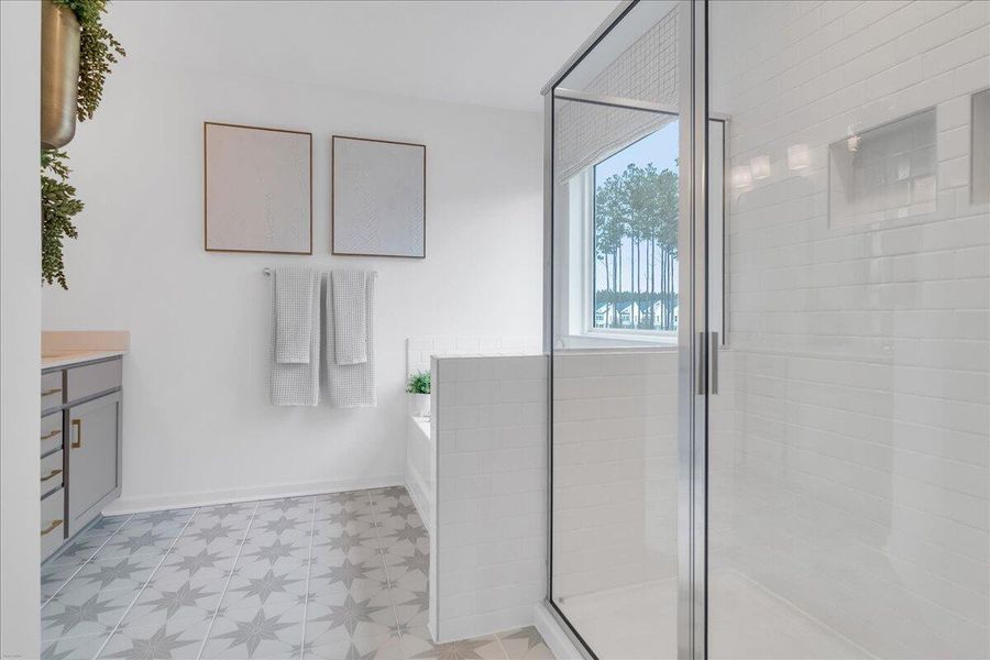 Furnished interior view inside a new home in , Ravenel (Image 15).