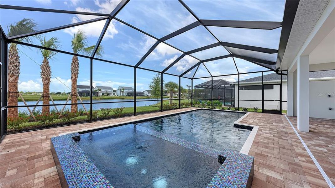 Exterior details and patio area of a home in Gracewater at Sarasota, Sarasota (Image 29). Exterior details and patio area of a home in Gracewater at Sarasota, Sarasota (Image 29).