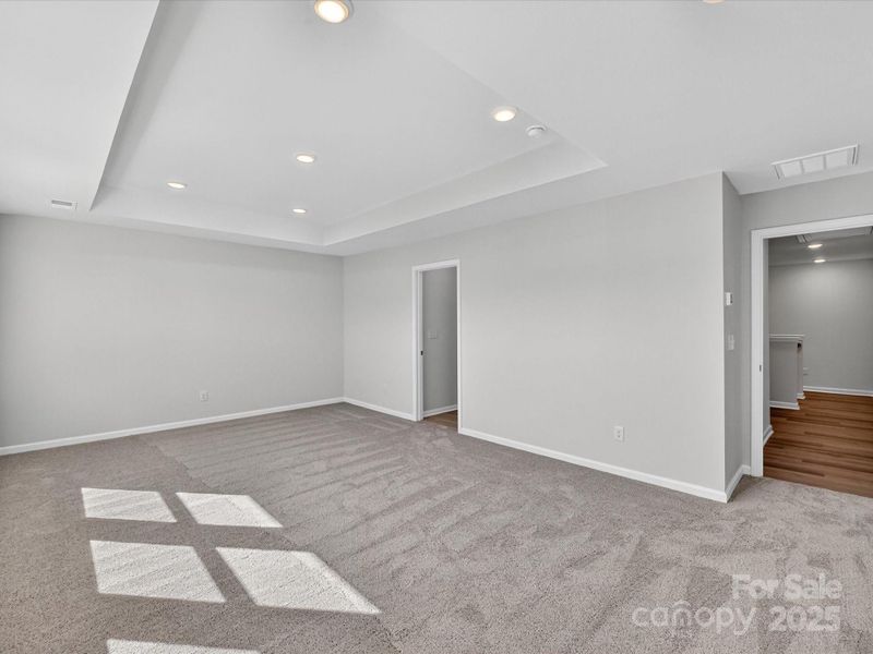 Spacious, unfurnished interior of a new home in North Creek Village, Huntersville (Image 33). Spacious, unfurnished interior of a new home in North Creek Village, Huntersville (Image 33).