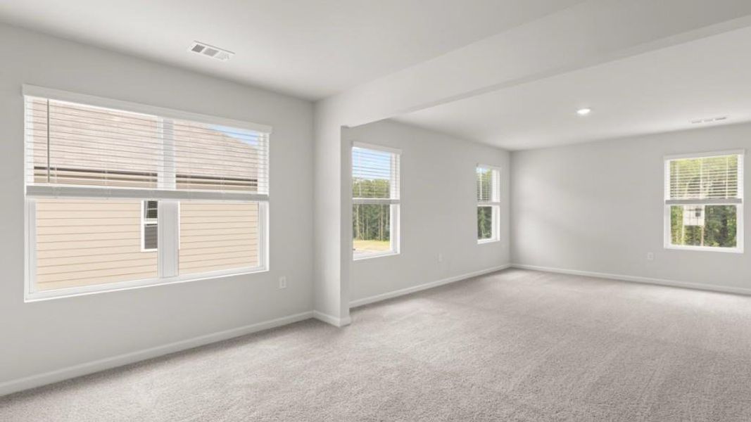 Spacious, unfurnished interior of a new home in Grandview at Lanier, Dawsonville (Image 14). Spacious, unfurnished interior of a new home in Grandview at Lanier, Dawsonville (Image 14).