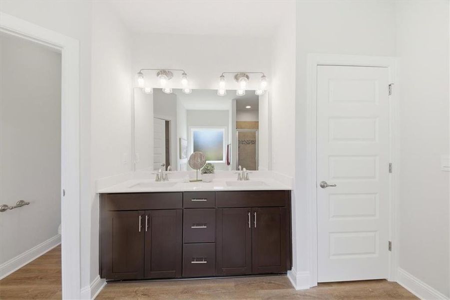 Furnished interior view inside a new home in Tuscany Hills, Douglasville (Image 7).