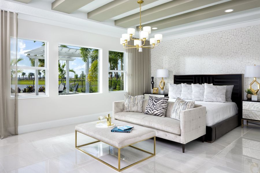 Furnished interior view inside a new home in Westlake, Westlake (Image 16).