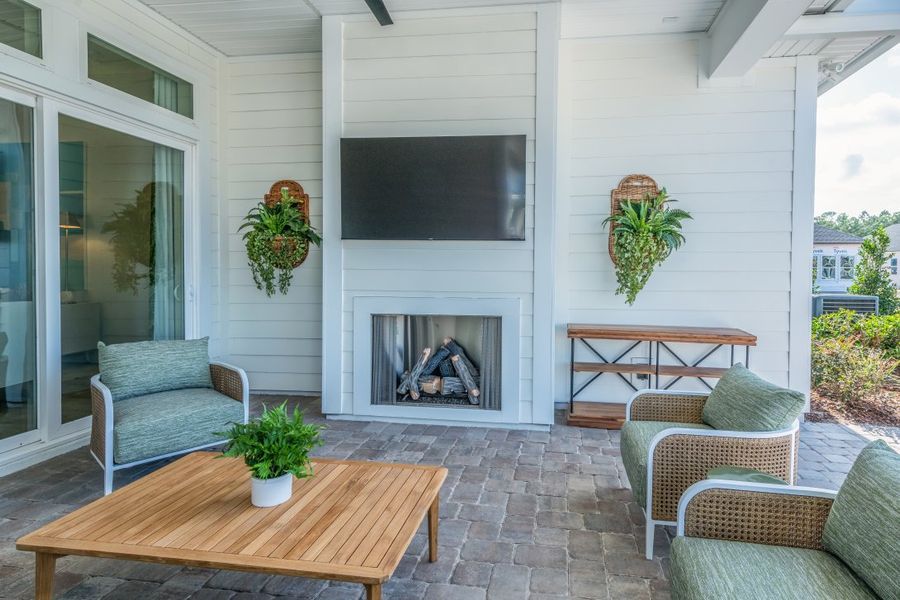 Representative exterior details of a home built from the Sawyer by Riverside Homes in Mariposa at EverRange, Jacksonville (Image 36).