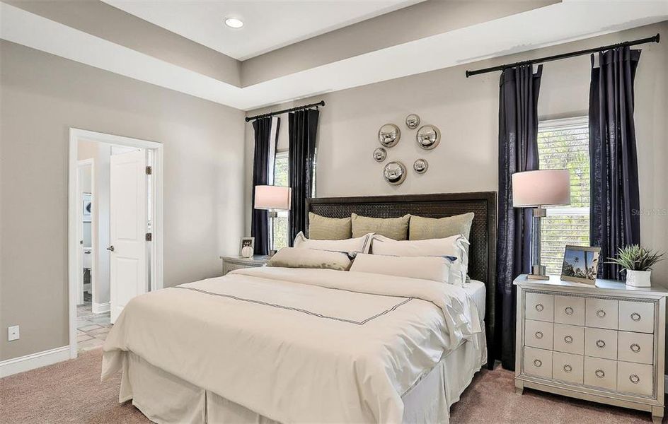 Furnished interior view inside a new home in Wilford Preserve, Orange Park (Image 12). Furnished interior view inside a new home in Wilford Preserve, Orange Park (Image 12).