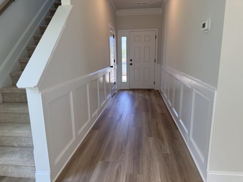 Spacious, unfurnished interior of a new home in Miller's Reserve, Winston-Salem (Image 18).