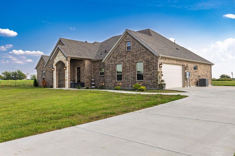 Front exterior of a new home in , Leonard, TX, highlighting curb appeal (Image 20).