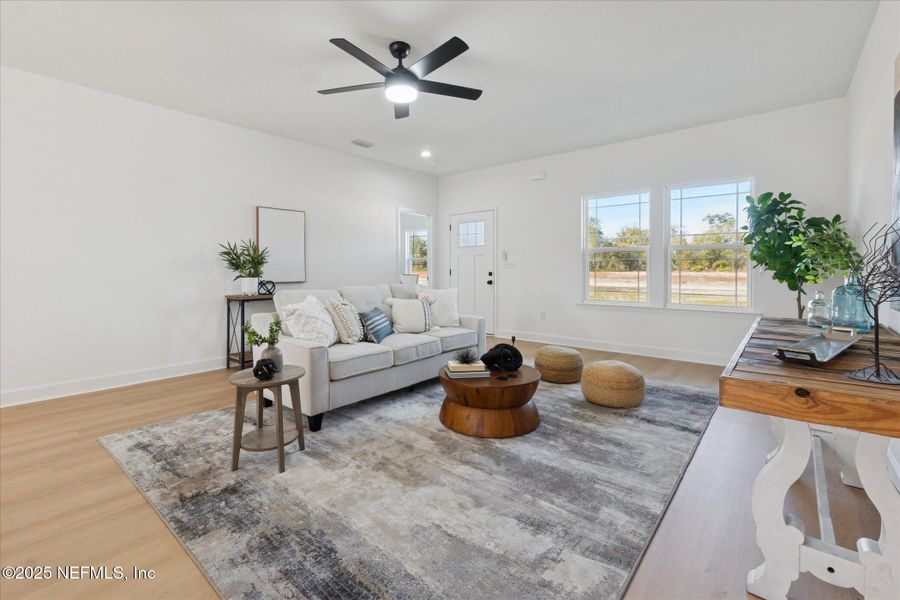 Furnished interior view inside a new home in , Sanderson (Image 15).