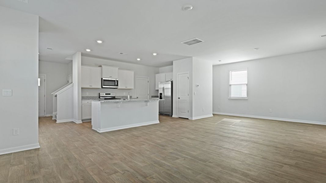 Representative unfurnished interior of a home built from the ELSTON by D.R. Horton in Hillcrest, Ravenel (Image 13).