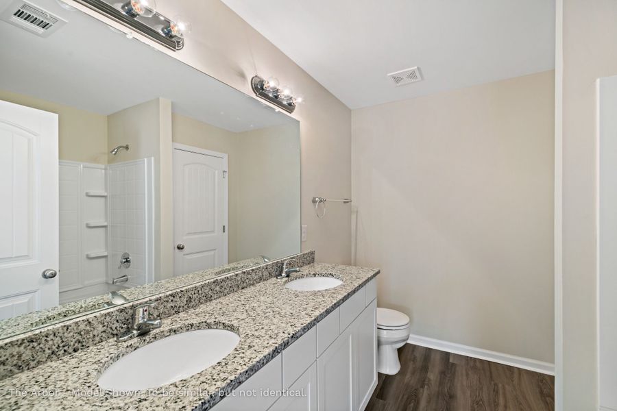 Representative furnished interior of a home built from the The Arbor by Smith Family Homes in Hayden Pointe, St. Marys (Image 13).