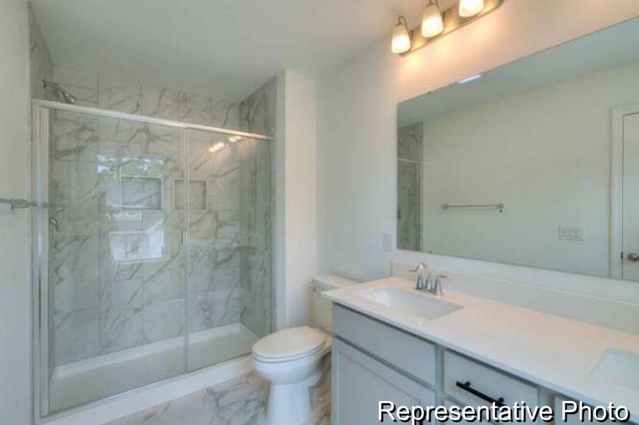 Furnished interior view inside a new home in Reedy Fork Middleton, Greensboro (Image 15).