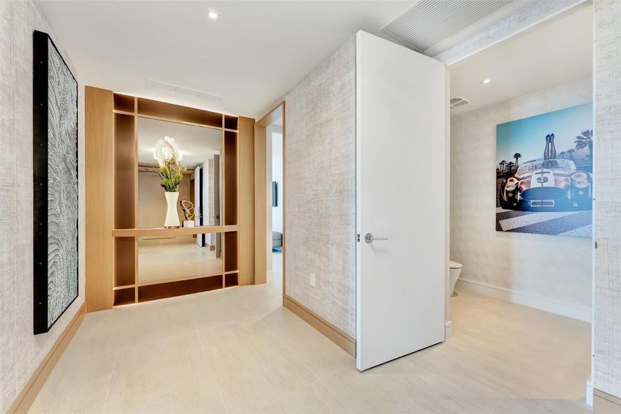 Furnished interior view inside a new home in , Fort Lauderdale (Image 45).