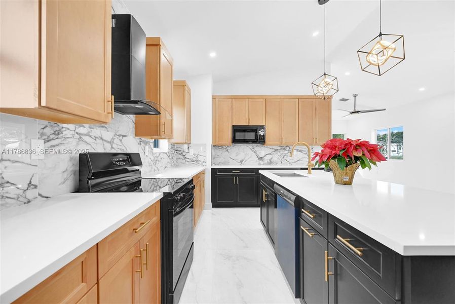Furnished interior view inside a new home in , Hollywood (Image 15).