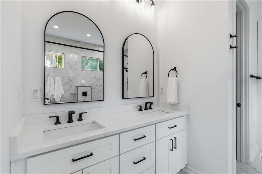 Furnished interior view inside a new home in , Decatur (Image 19).