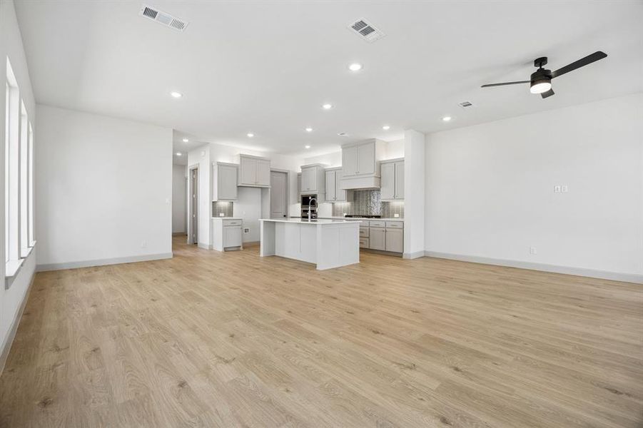 Our Giselle plan offers great spaces for family gatherings!