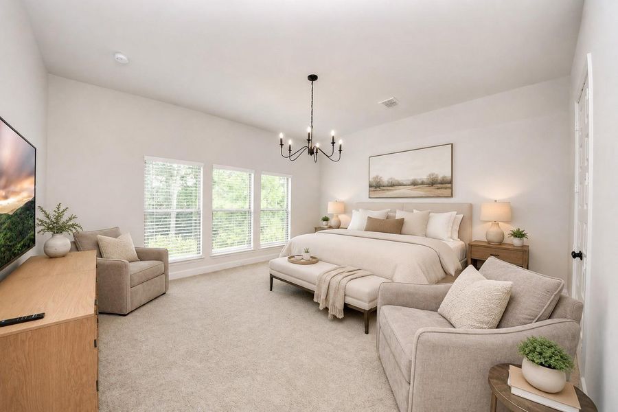 Furnished interior view inside a new home in , Magnolia (Image 25).