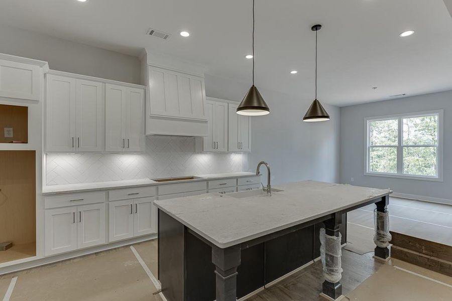 Furnished interior view inside a new home in , Buford (Image 8).