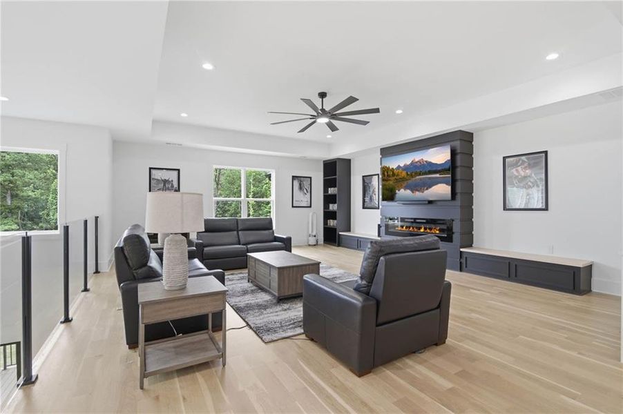 Furnished interior view inside a new home in , Buford (Image 52). Furnished interior view inside a new home in , Buford (Image 52).