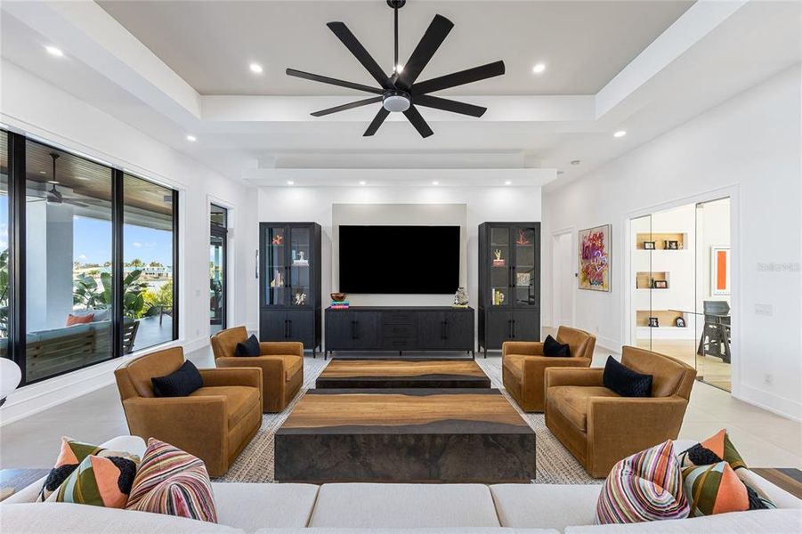 Furnished interior view inside a new home in , St. Petersburg (Image 37).