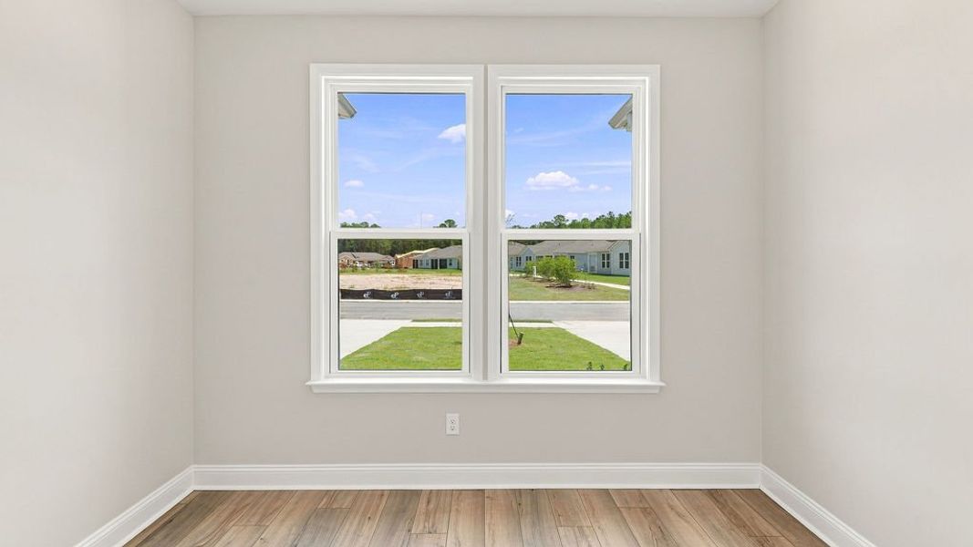 Spacious, unfurnished interior of a new home in Sun City Hilton Head, Bluffton (Image 22).