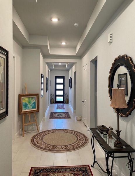 Furnished interior view inside a new home in Mavera, Conroe (Image 4).