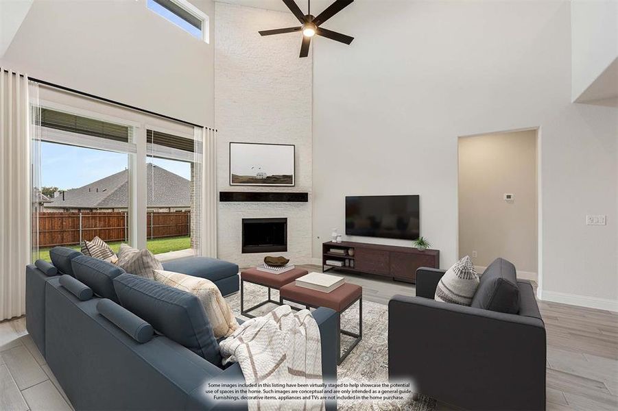 Furnished interior view inside a new home in Eagle Glen 50, Alvarado (Image 9). Furnished interior view inside a new home in Eagle Glen 50, Alvarado (Image 9).