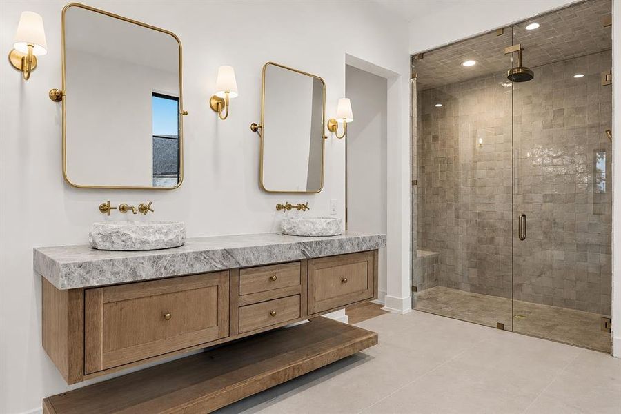 Furnished interior view inside a new home in , Weston (Image 12).