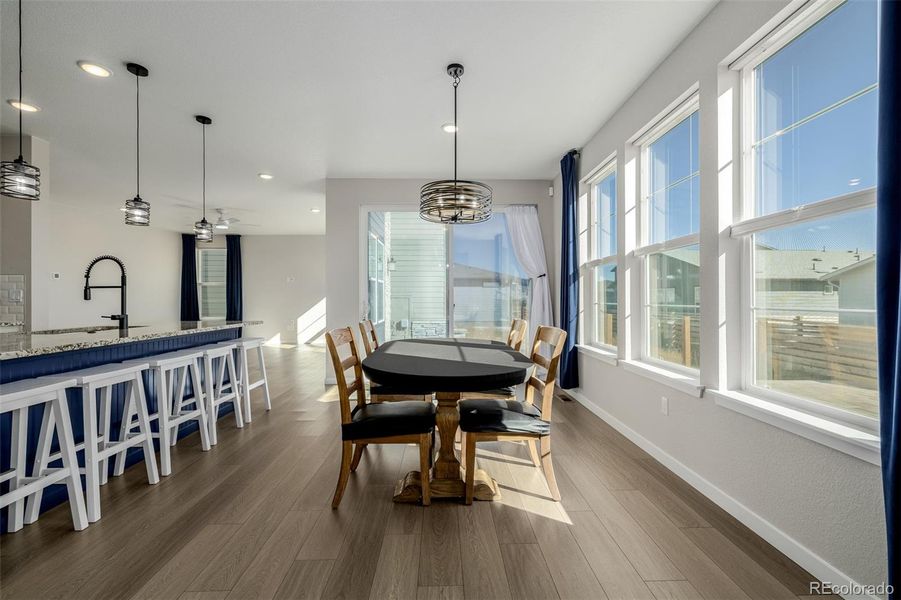 Furnished interior view inside a new home in , Aurora (Image 11).