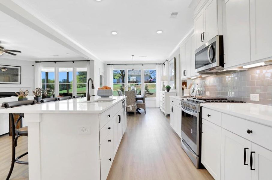 Furnished interior view inside a new home in , Pendergrass (Image 15).