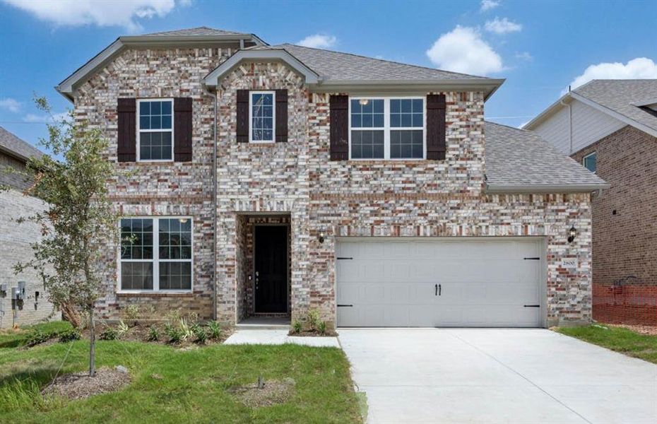 NEW CONSTRUCTION: Beautiful two-story home available at Whitewing Trails.