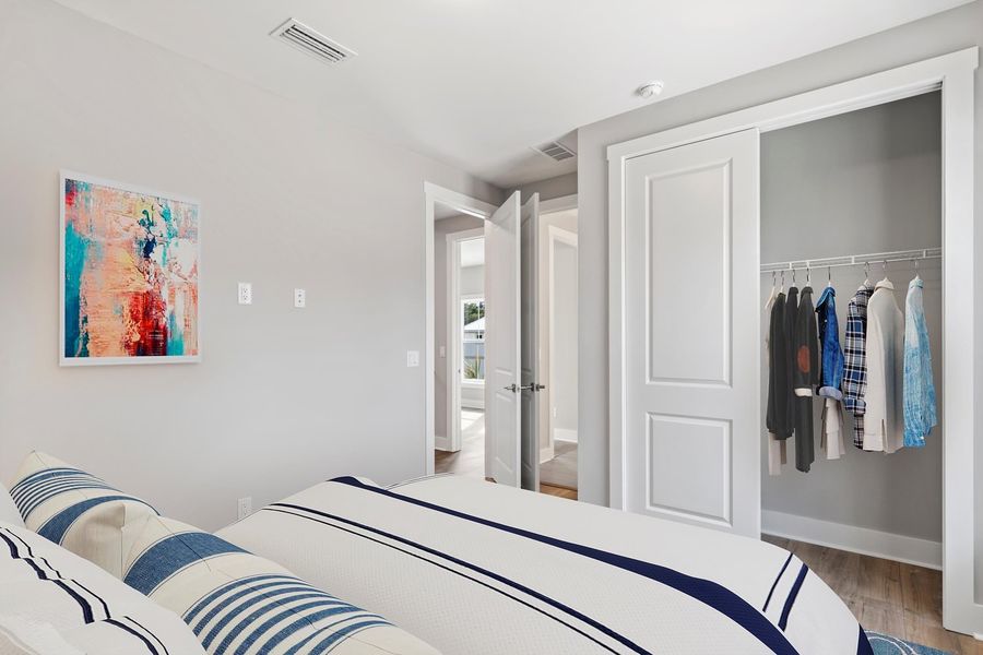 Representative furnished interior of a home built from the Marino by Brock Built in Nautilus Pointe, Inlet Beach (Image 20).
